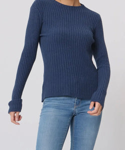 Slim Fit Ribbed Sweater