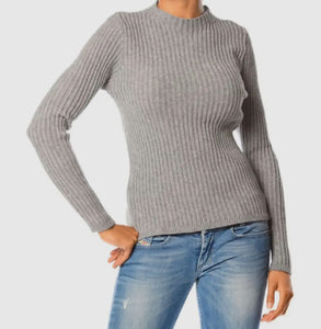 Slim Fit Ribbed Sweater