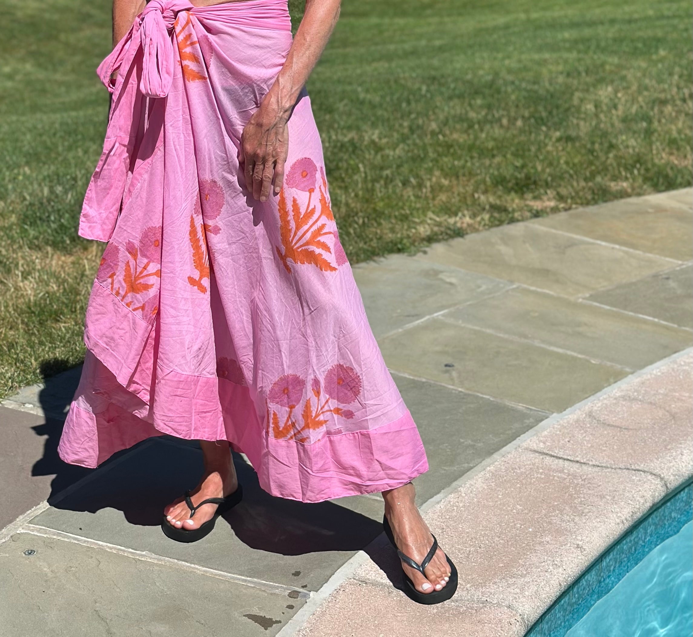 The Capri Poppy Dress/ Skirt/ Cover Up