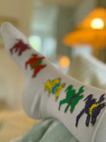 Load image into Gallery viewer, Grateful Dead Dancing Bears Socks
