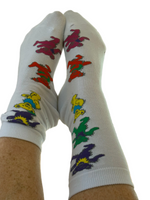 Load image into Gallery viewer, Grateful Dead Dancing Bears Socks
