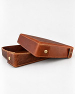 Load image into Gallery viewer, Tuzech Leather Catchall Change Keys Coins Jewels Box Tray Big Storage Handmade best for gift
