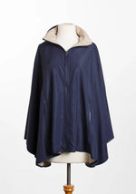 Load image into Gallery viewer, Navy &amp; Camel Water-Repellent, Zippered SPORTYRAP
