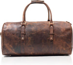 Load image into Gallery viewer, Vintage Leather Duffle Luggage Bag For Men and Women
