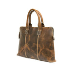 Load image into Gallery viewer, Handmade Vintage Leather Messenger and  Laptop Bag
