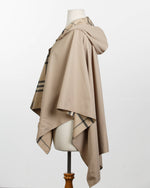 Load image into Gallery viewer, Camel &amp; Plaid Water-repellent, Reversible RAINRAP
