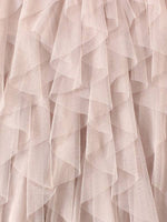 Load image into Gallery viewer, Original Irregular Mesh 4 Colors Falbala Pleated Elasticity Skirt
