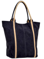 Load image into Gallery viewer, Suede Leather Tote Bag

