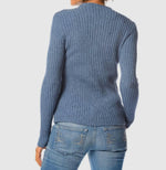 Load image into Gallery viewer, Slim Fit Ribbed Sweater
