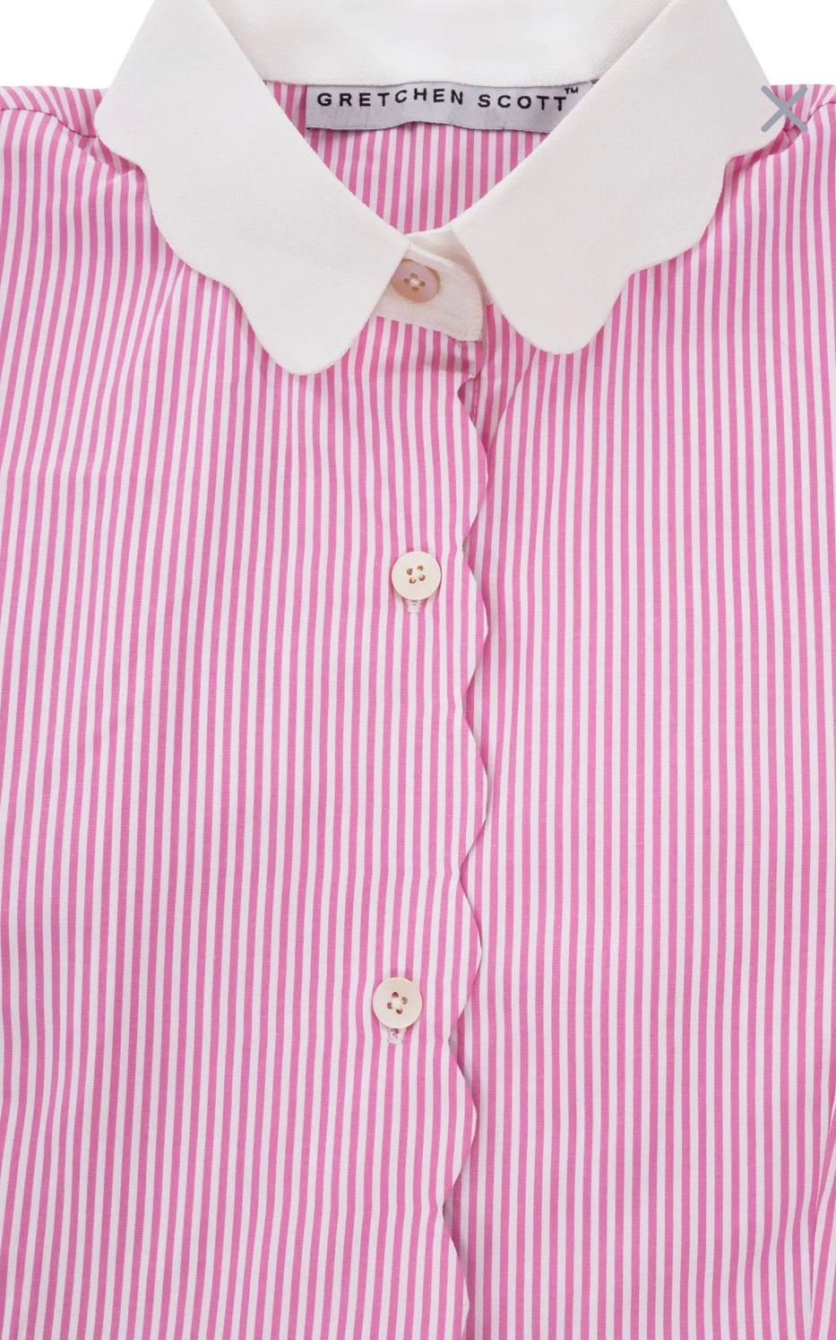 Pique All Day Pinstripe Blouse