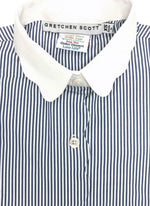Load image into Gallery viewer, Pique All Day Pinstripe Blouse
