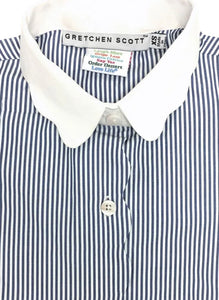 Pique All Day Pinstripe Blouse
