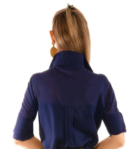 Sleek Cotton Voile Top